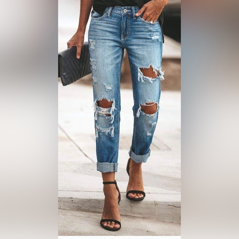 Lucky Brand Sienna Slim Boyfriend Jeans